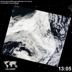 Level 1B Image at: 1305 UTC