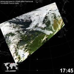 Level 1B Image at: 1745 UTC