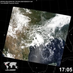 Level 1B Image at: 1705 UTC