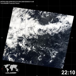 Level 1B Image at: 2210 UTC