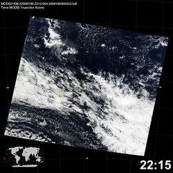 Level 1B Image at: 2215 UTC