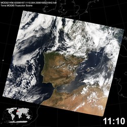 Level 1B Image at: 1110 UTC