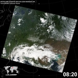 Level 1B Image at: 0820 UTC