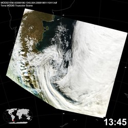 Level 1B Image at: 1345 UTC