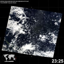 Level 1B Image at: 2325 UTC