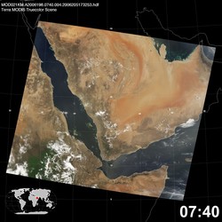 Level 1B Image at: 0740 UTC