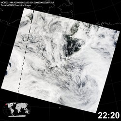 Level 1B Image at: 2220 UTC