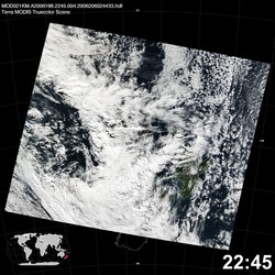 Level 1B Image at: 2245 UTC