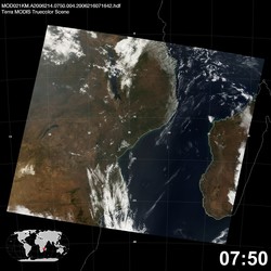 Level 1B Image at: 0750 UTC