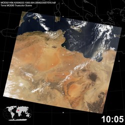 Level 1B Image at: 1005 UTC