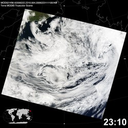 Level 1B Image at: 2310 UTC