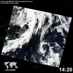 Level 1B Image at: 1420 UTC