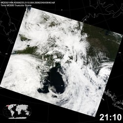 Level 1B Image at: 2110 UTC