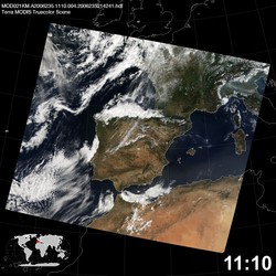 Level 1B Image at: 1110 UTC