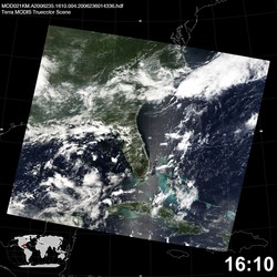 Level 1B Image at: 1610 UTC