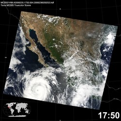 Level 1B Image at: 1750 UTC