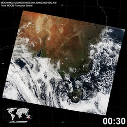 Level 1B Image at: 0030 UTC