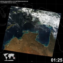 Level 1B Image at: 0125 UTC