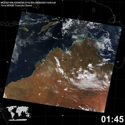 Level 1B Image at: 0145 UTC