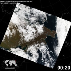 Level 1B Image at: 0020 UTC