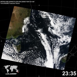 Level 1B Image at: 2335 UTC