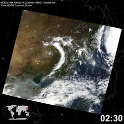 Level 1B Image at: 0230 UTC