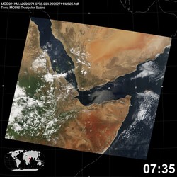 Level 1B Image at: 0735 UTC