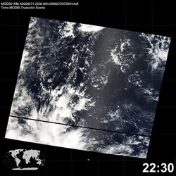 Level 1B Image at: 2230 UTC