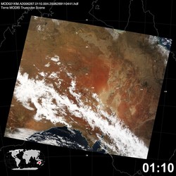 Level 1B Image at: 0110 UTC