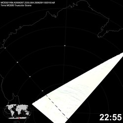 Level 1B Image at: 2255 UTC