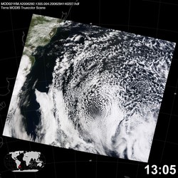 Level 1B Image at: 1305 UTC