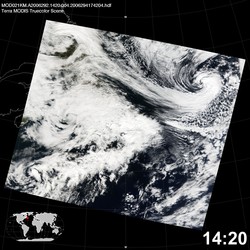 Level 1B Image at: 1420 UTC