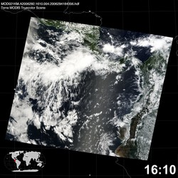 Level 1B Image at: 1610 UTC