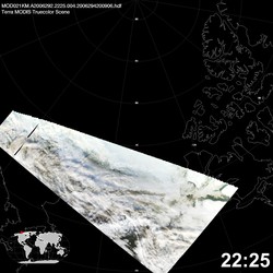 Level 1B Image at: 2225 UTC