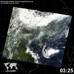 Level 1B Image at: 0325 UTC