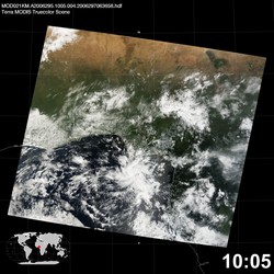 Level 1B Image at: 1005 UTC