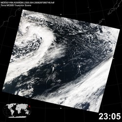 Level 1B Image at: 2305 UTC