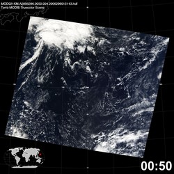 Level 1B Image at: 0050 UTC