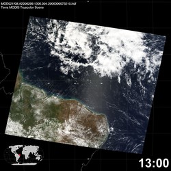 Level 1B Image at: 1300 UTC