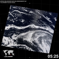 Level 1B Image at: 0525 UTC