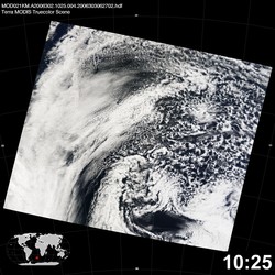 Level 1B Image at: 1025 UTC