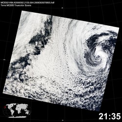 Level 1B Image at: 2135 UTC