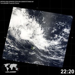 Level 1B Image at: 2220 UTC