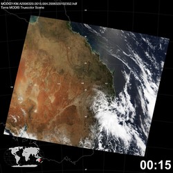 Level 1B Image at: 0015 UTC