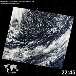 Level 1B Image at: 2245 UTC