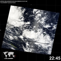 Level 1B Image at: 2245 UTC