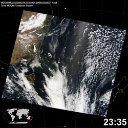 Level 1B Image at: 2335 UTC