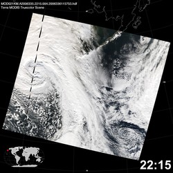 Level 1B Image at: 2215 UTC