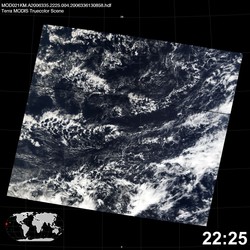 Level 1B Image at: 2225 UTC