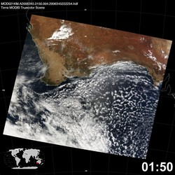 Level 1B Image at: 0150 UTC